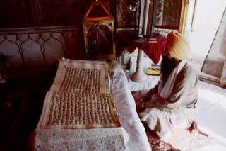 Installation Of Holy Granth At Harimandir Harmandir Sahib